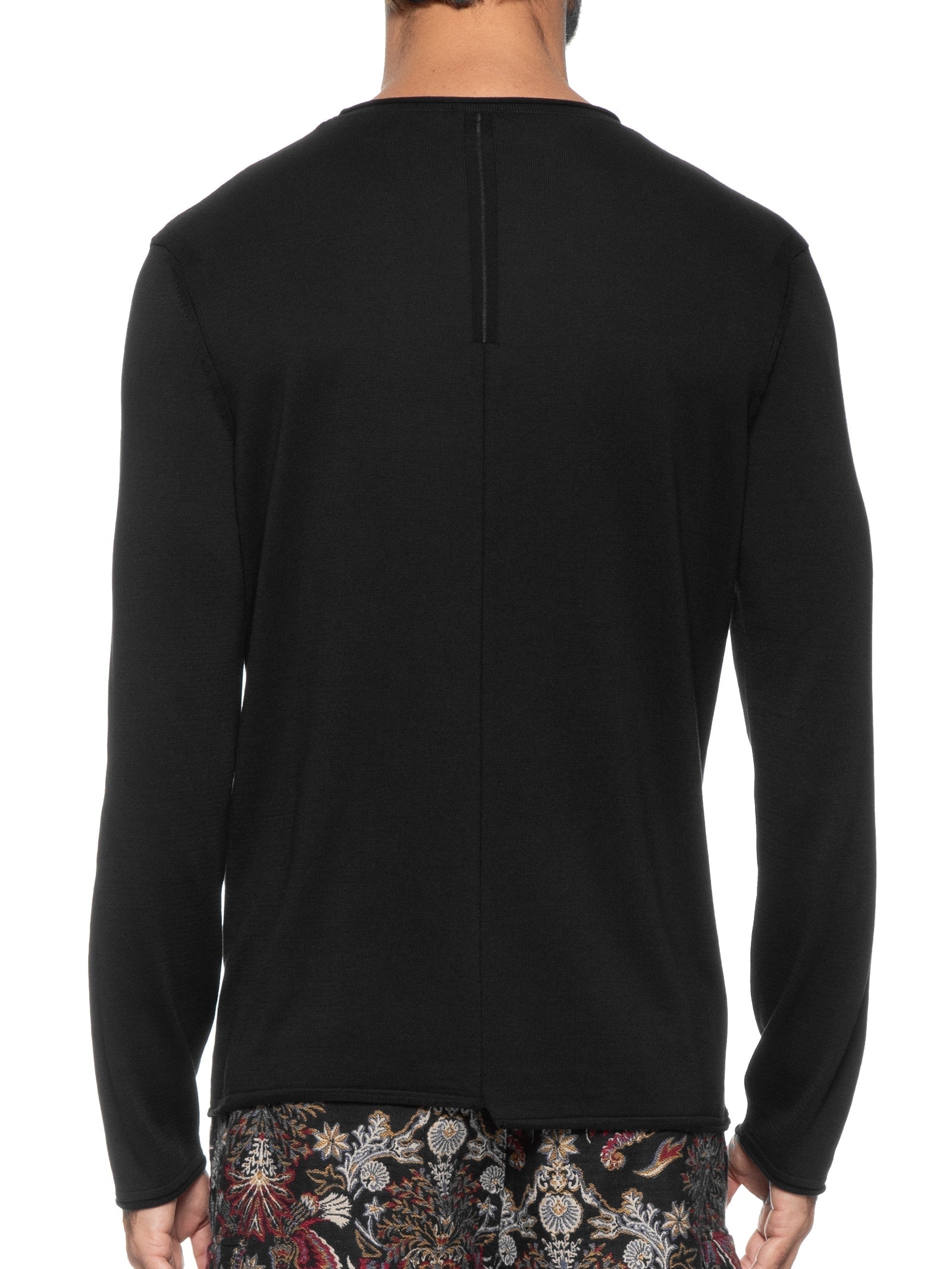 Suéter Masculino Soft Cotton Preto Osklen