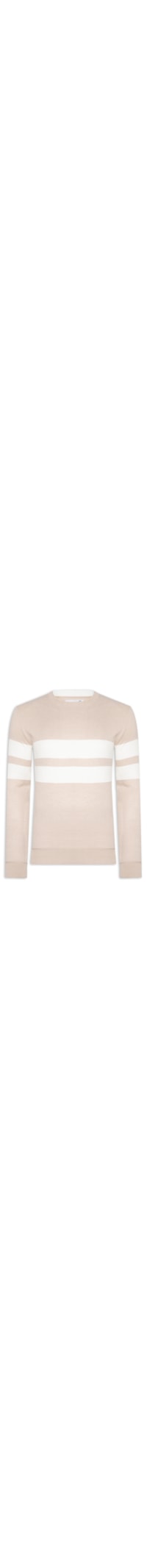 Suéter Masculino Soft Gola Redonda - Bege