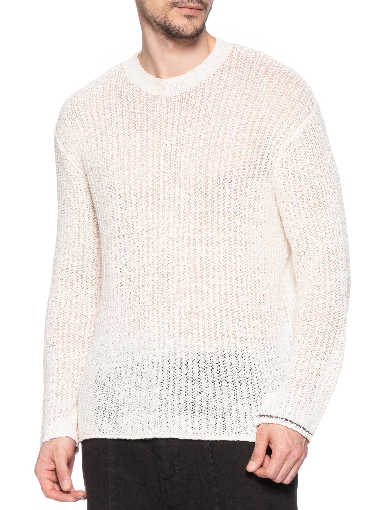 Suéter Masculino Tricot Balneário Branco Osklen