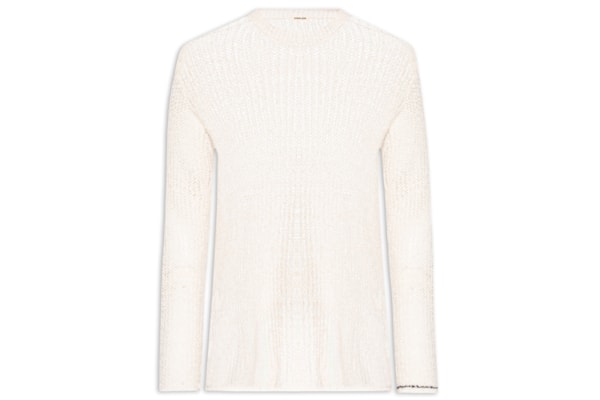 Suéter Masculino Tricot Balneário - Branco