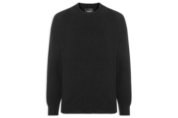 Suéter Masculino Tricot E-Fabric – Preto