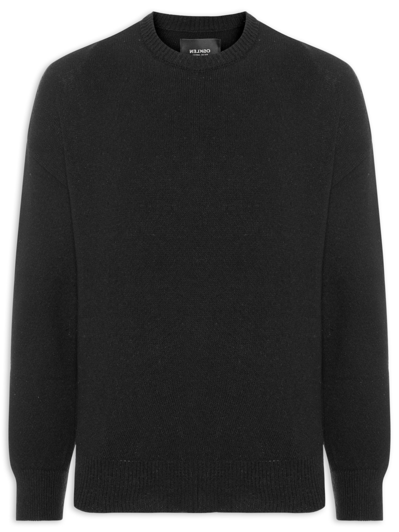 Suéter Masculino Tricot E-Fabric – Preto Osklen