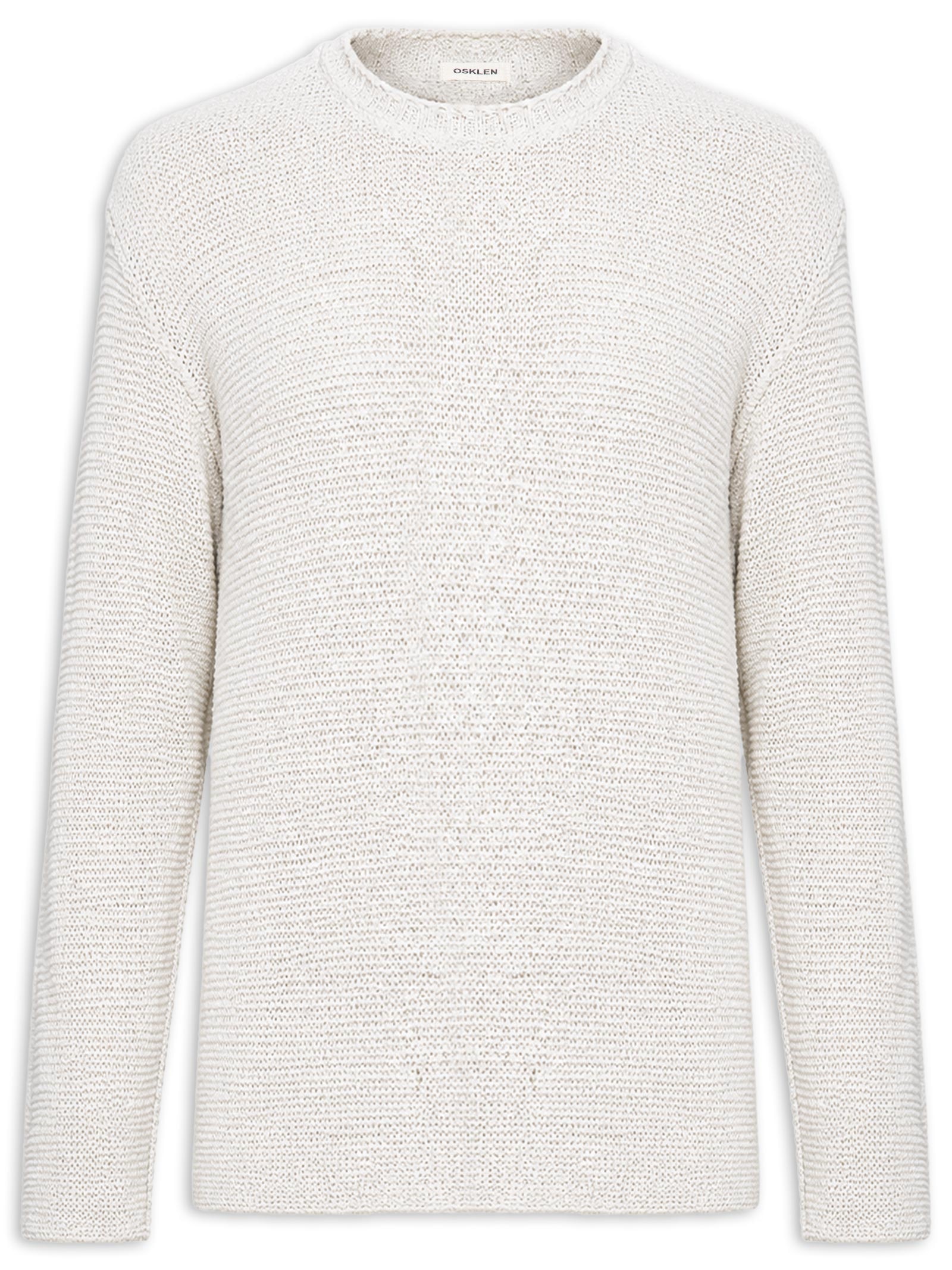 Suéter Masculino Tricot Juta – Off White Osklen