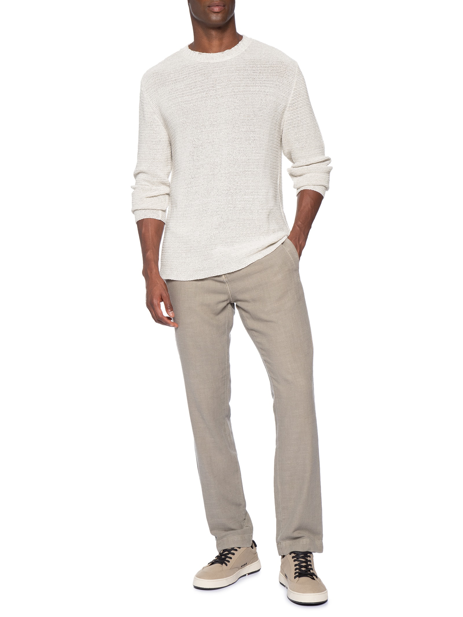 Suéter Masculino Tricot Juta – Off White Osklen