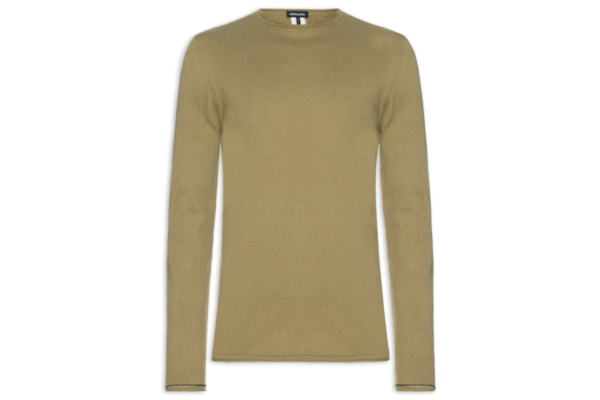 Suéter Masculino Tricot Light Cotton - Marrom