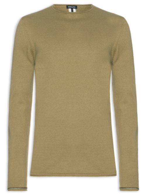 Suéter Masculino Tricot Light Cotton – Marrom