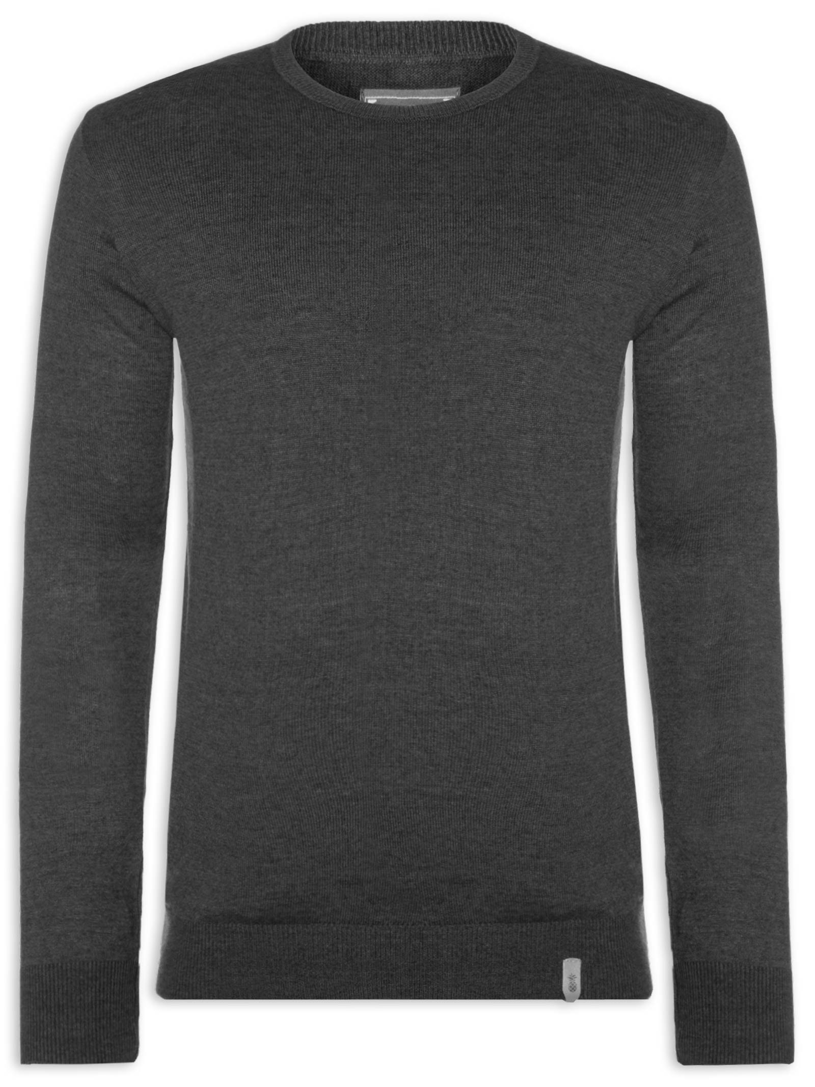 Suéter Masculino Tricot Light Preto Pineapple