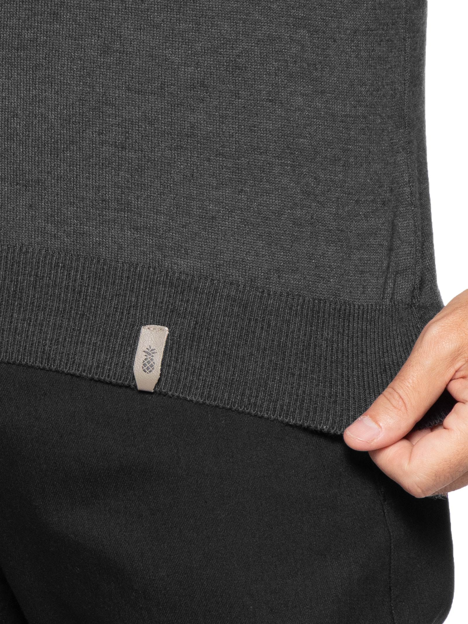 Suéter Masculino Tricot Light – Preto Pineapple