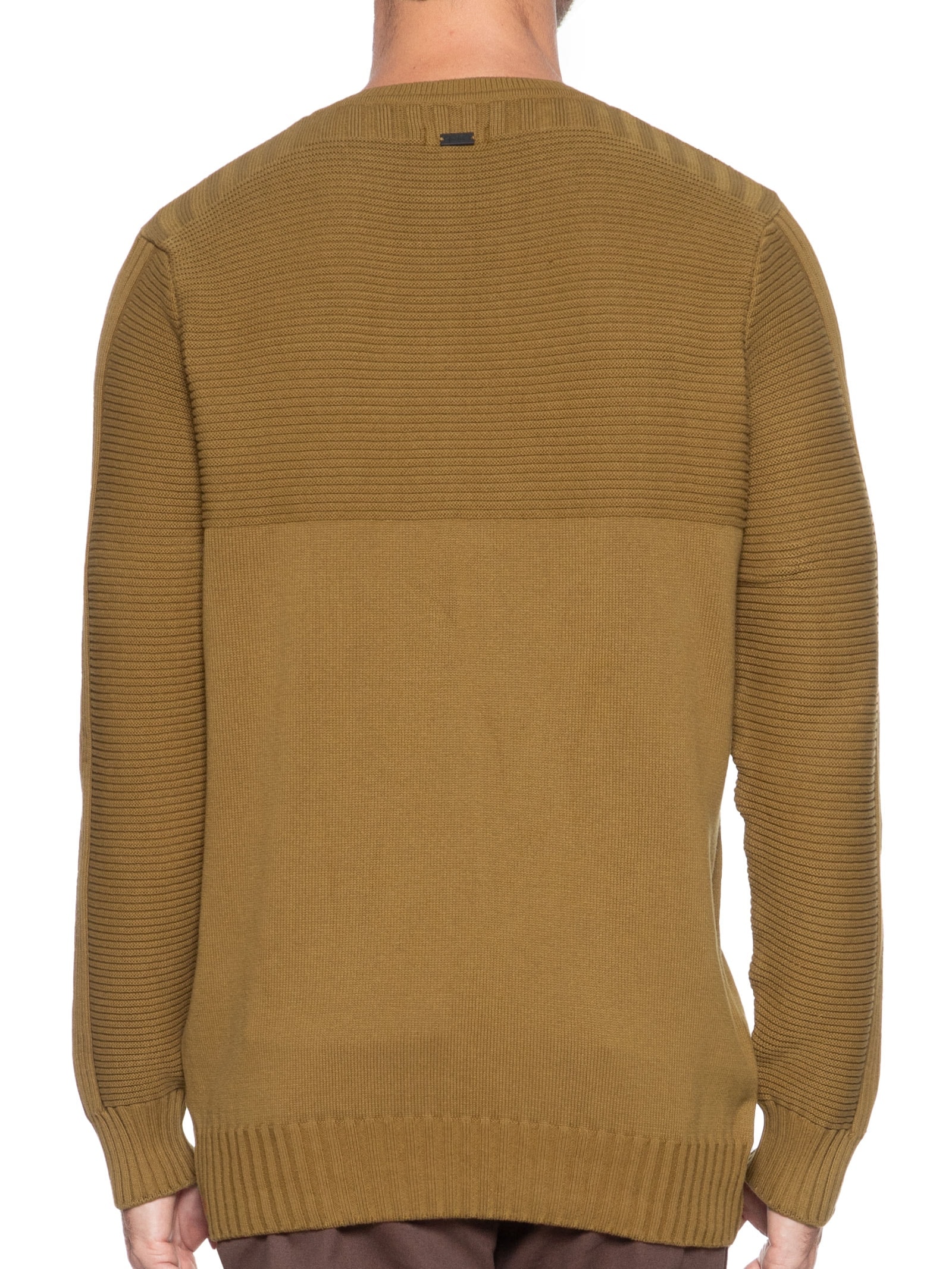 Suéter Masculino Tricot Texturas Marrom Foxton