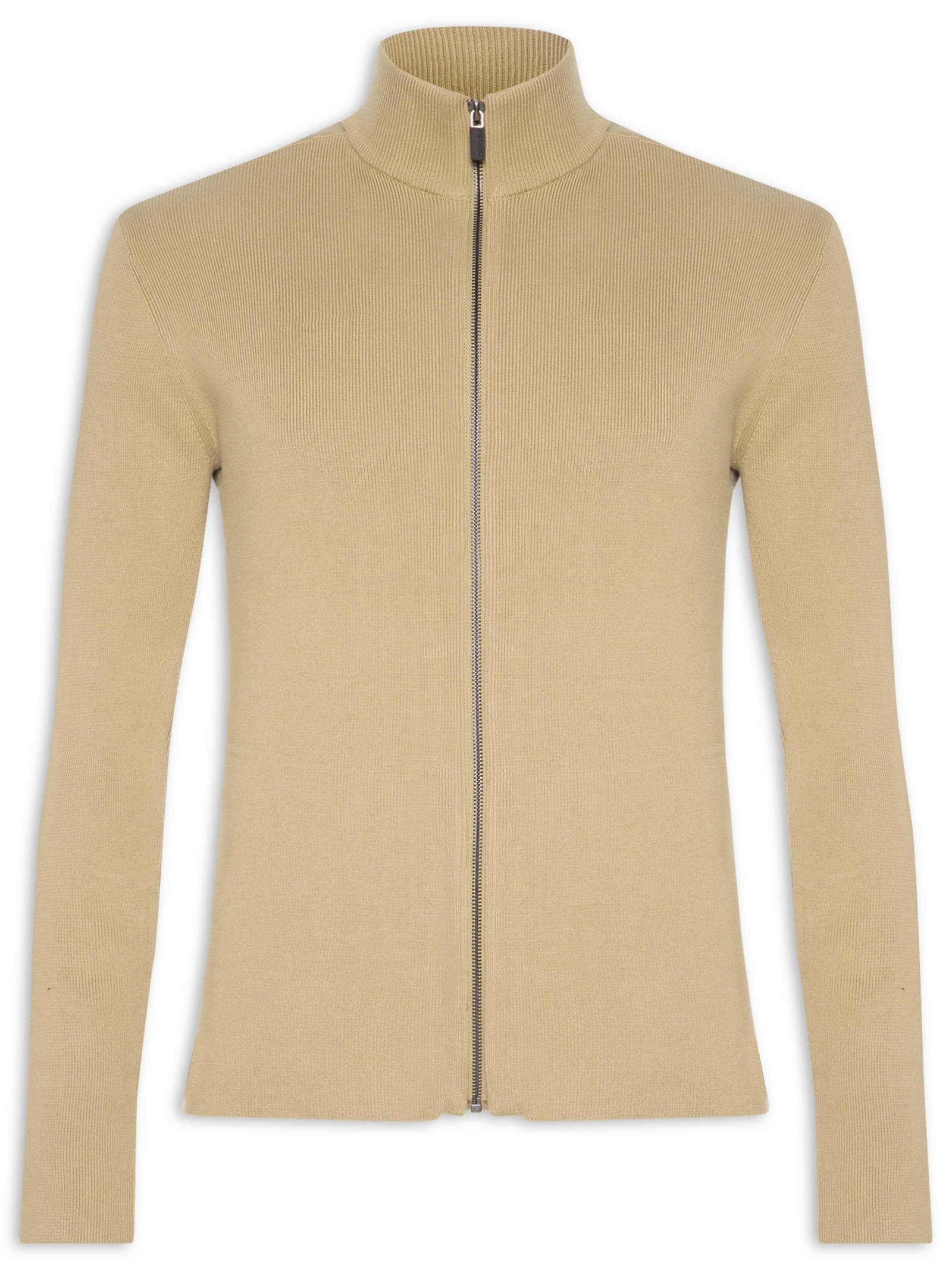 Suéter Masculino Tricot Zíper – Bege Osklen