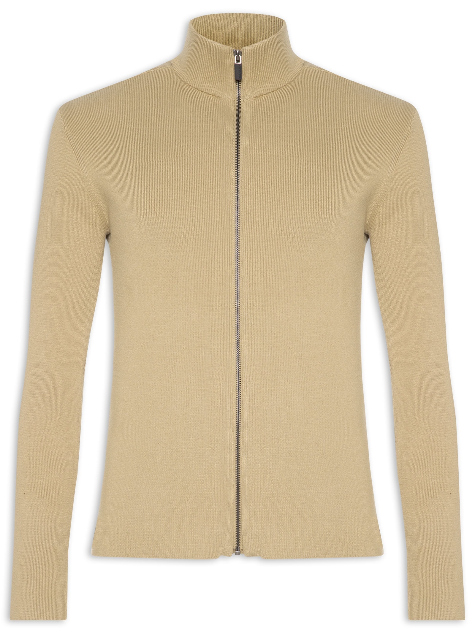 Suéter Masculino Tricot Zíper – Bege Osklen