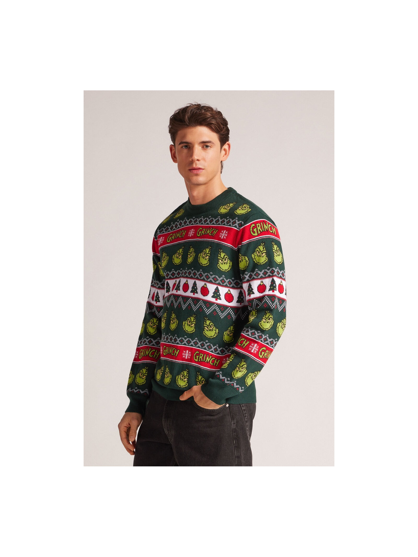 Suéter Natalino The Grinch Dr Seuss Verde Intimissimi