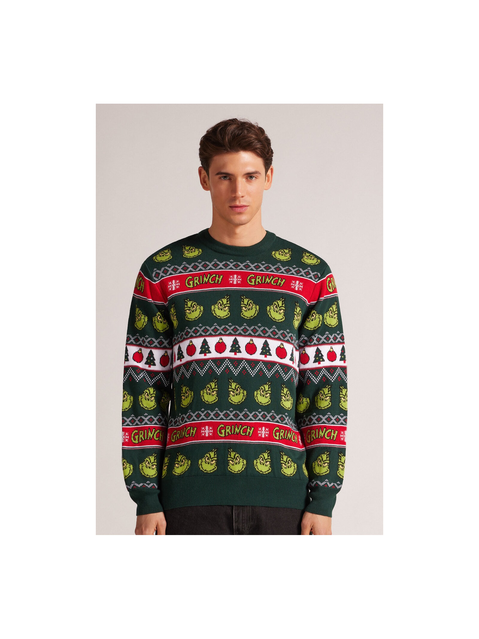 Suéter Natalino The Grinch Dr Seuss Verde Intimissimi