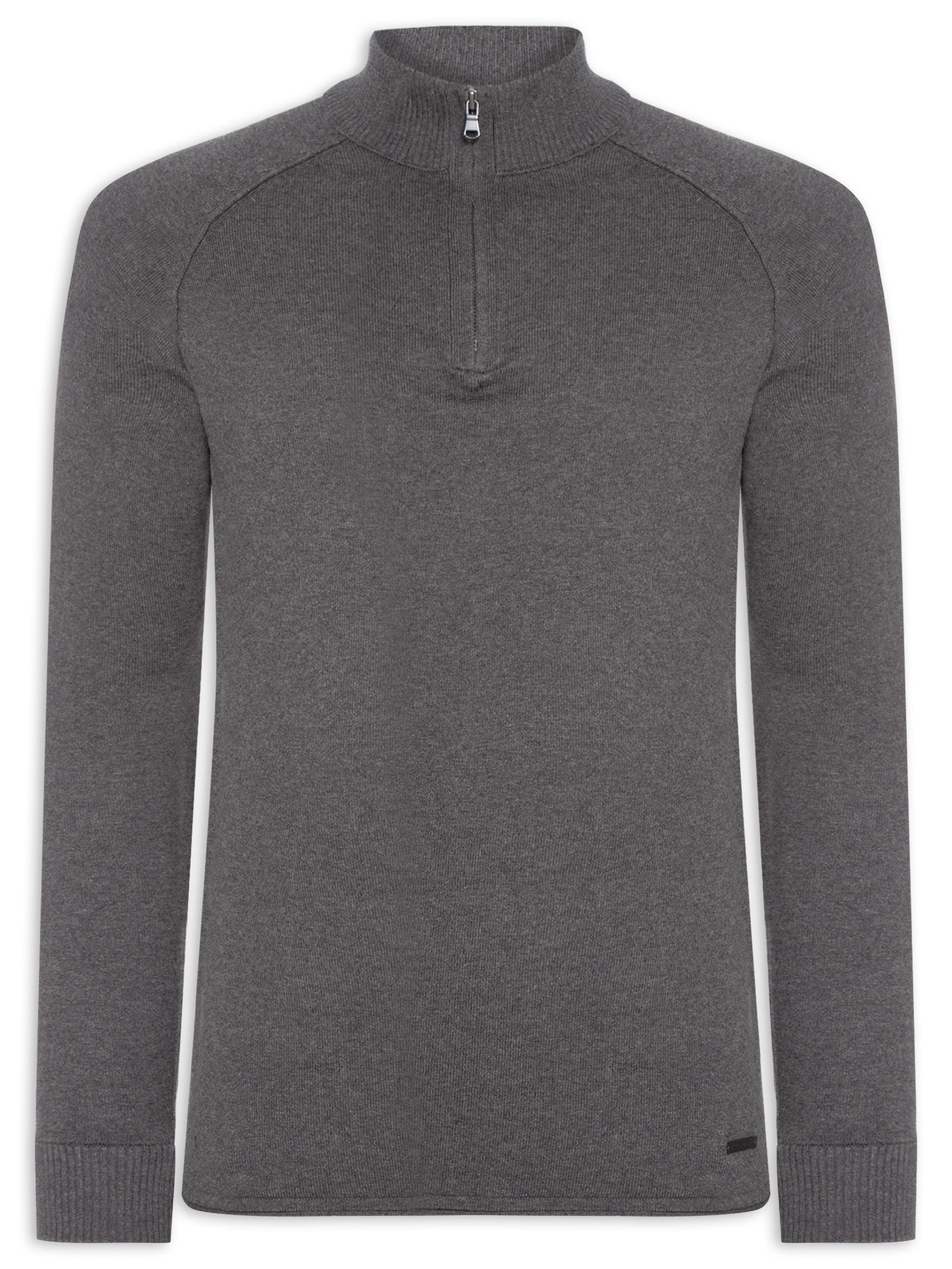 Suéter Tricot Masculino Cashmere Aspen Cinza Austral