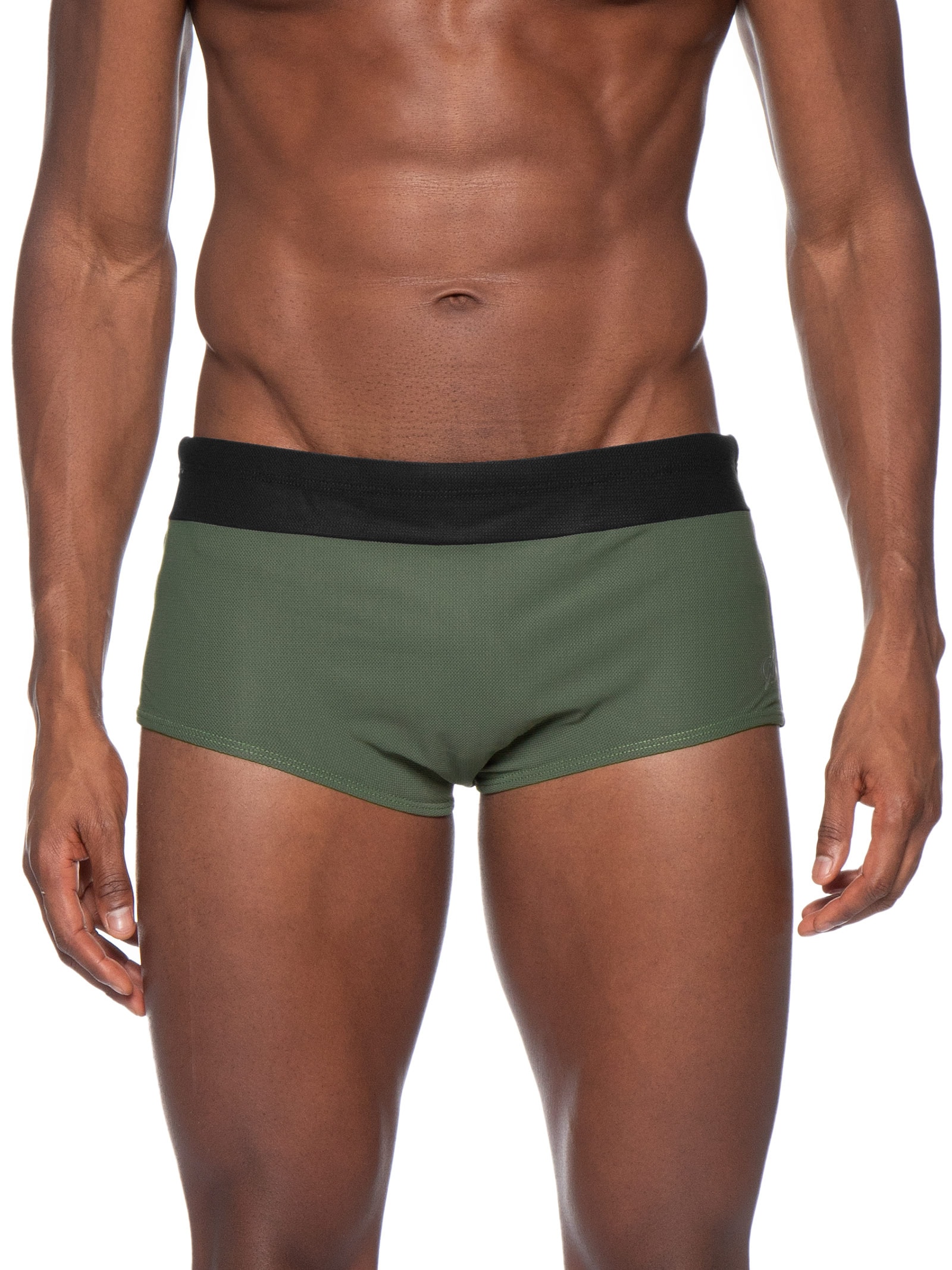 Sunga Boxer Army Davi Fit 002 Verde Blueman