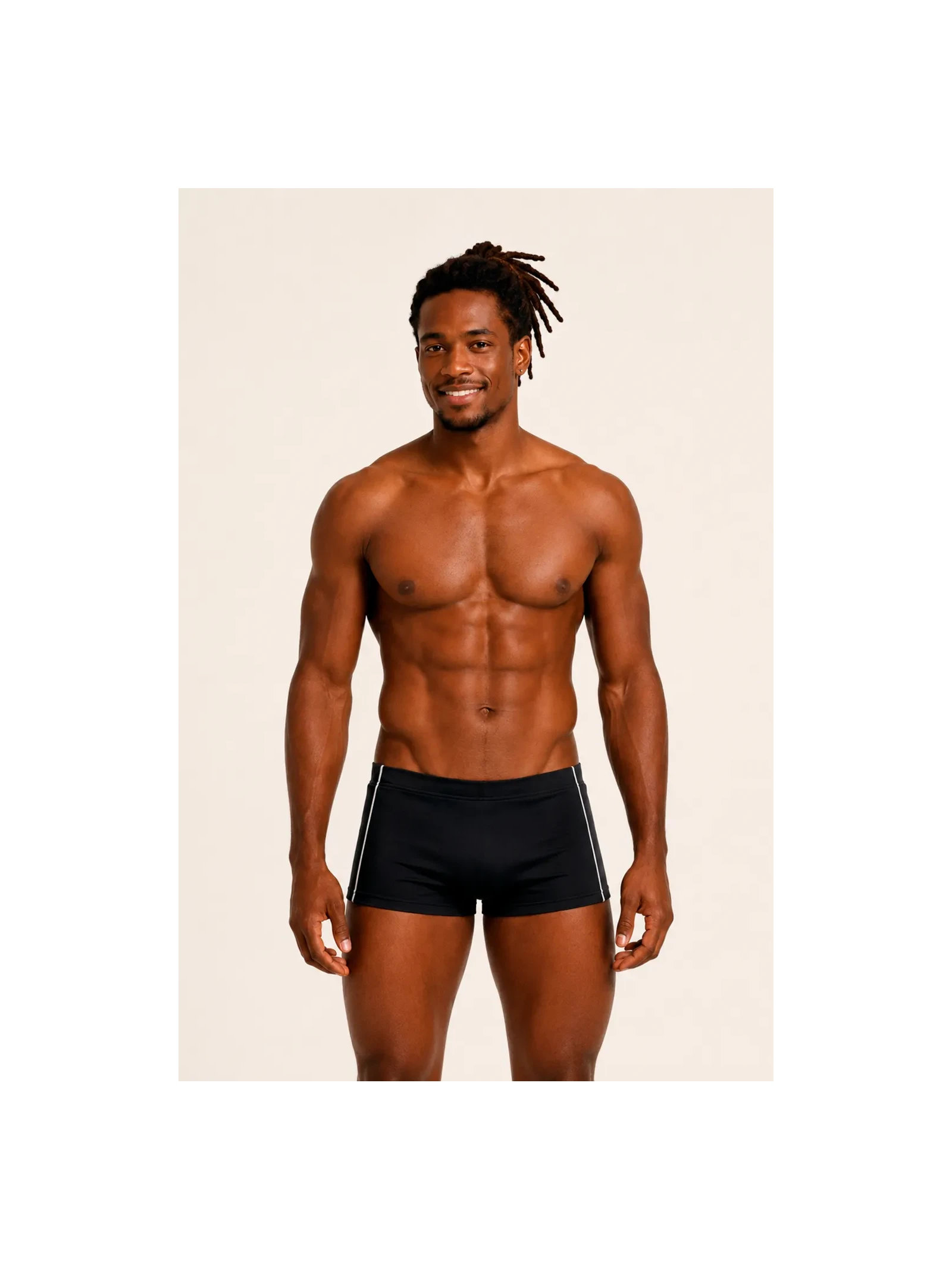 Sunga Boxer com Vivo Rafael  Preta Suntime