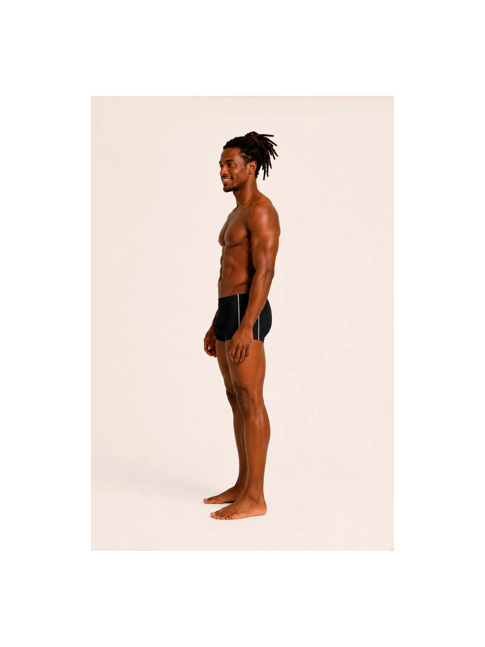 Sunga Boxer com Vivo Rafael  Preta Suntime