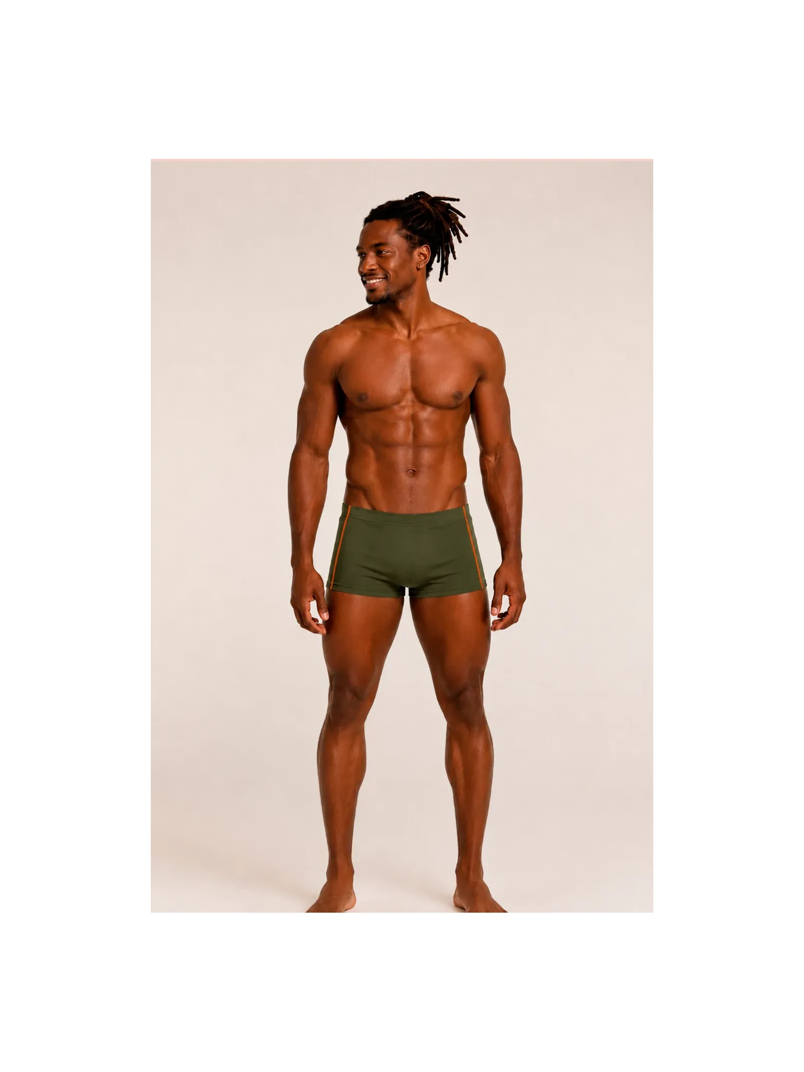 Sunga Boxer Com Vivo Rafael Verde Suntime
