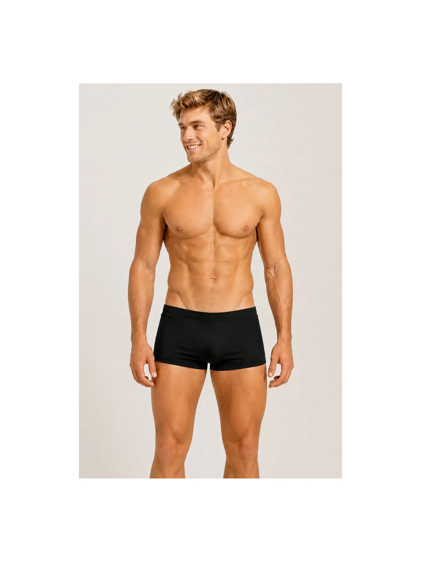 Sunga Boxer Gael Piquet Preta Suntime
