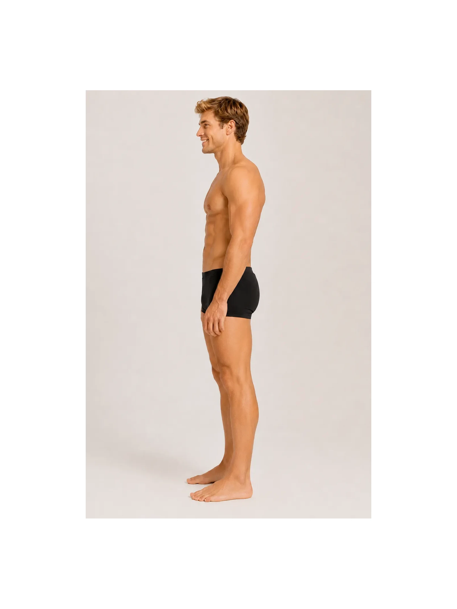 Sunga Boxer Gael Piquet Preta Suntime