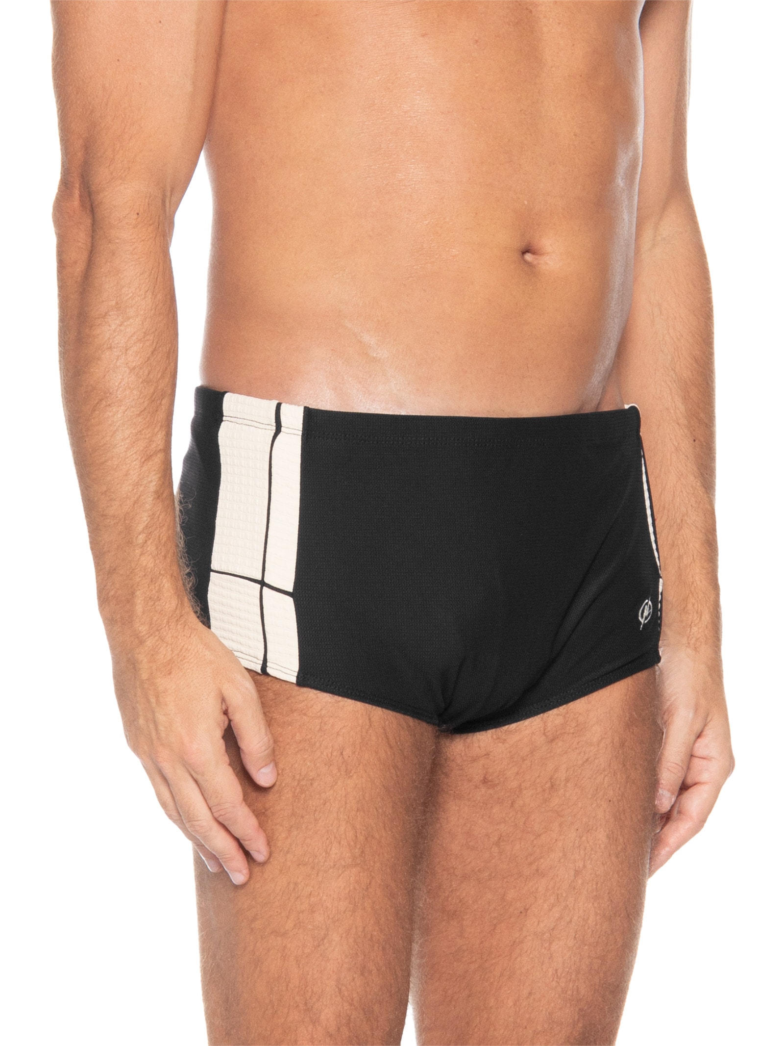 Sunga Boxer Masculina Army Azulejo Tweed – Preto Blueman