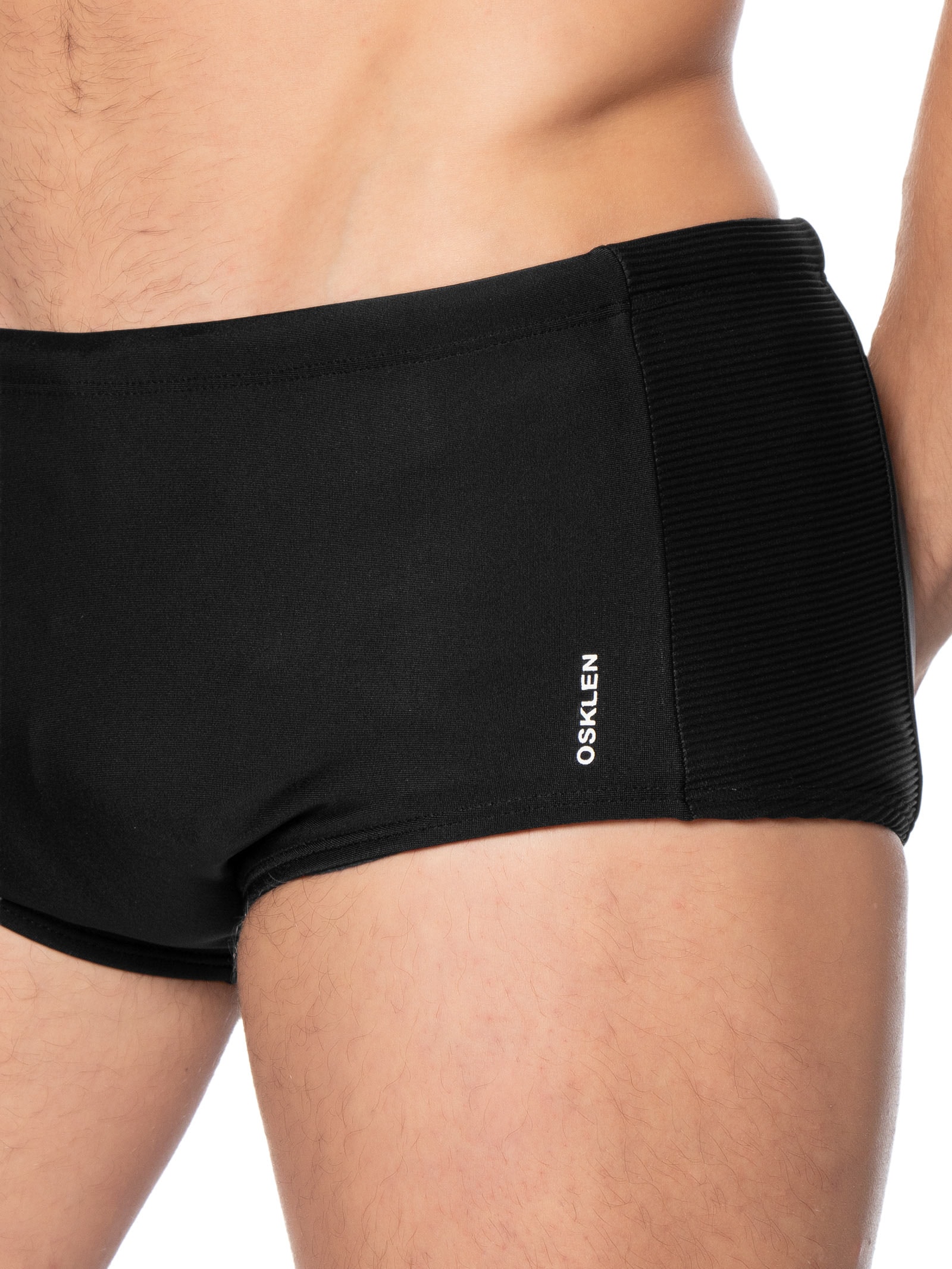Sunga Boxer Masculina Cut Texture  Preto Osklen