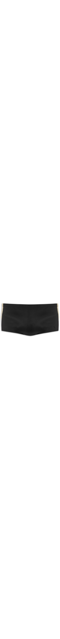 Sunga Estampada Listra Praiana Vertical - Preto
