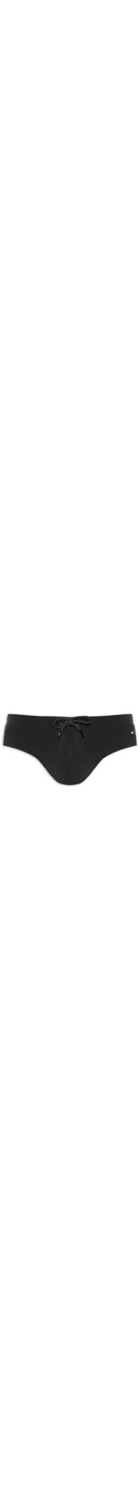 Sunga Masculina Brief Com Logo - Preto