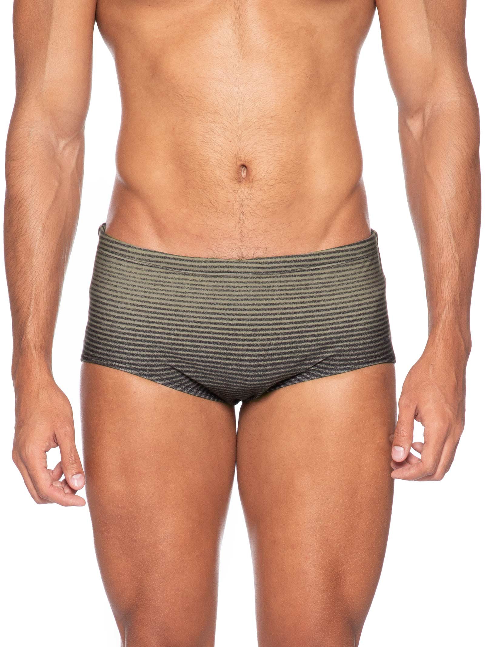 Sunga Masculina Slip New Grain Lines – Verde Osklen