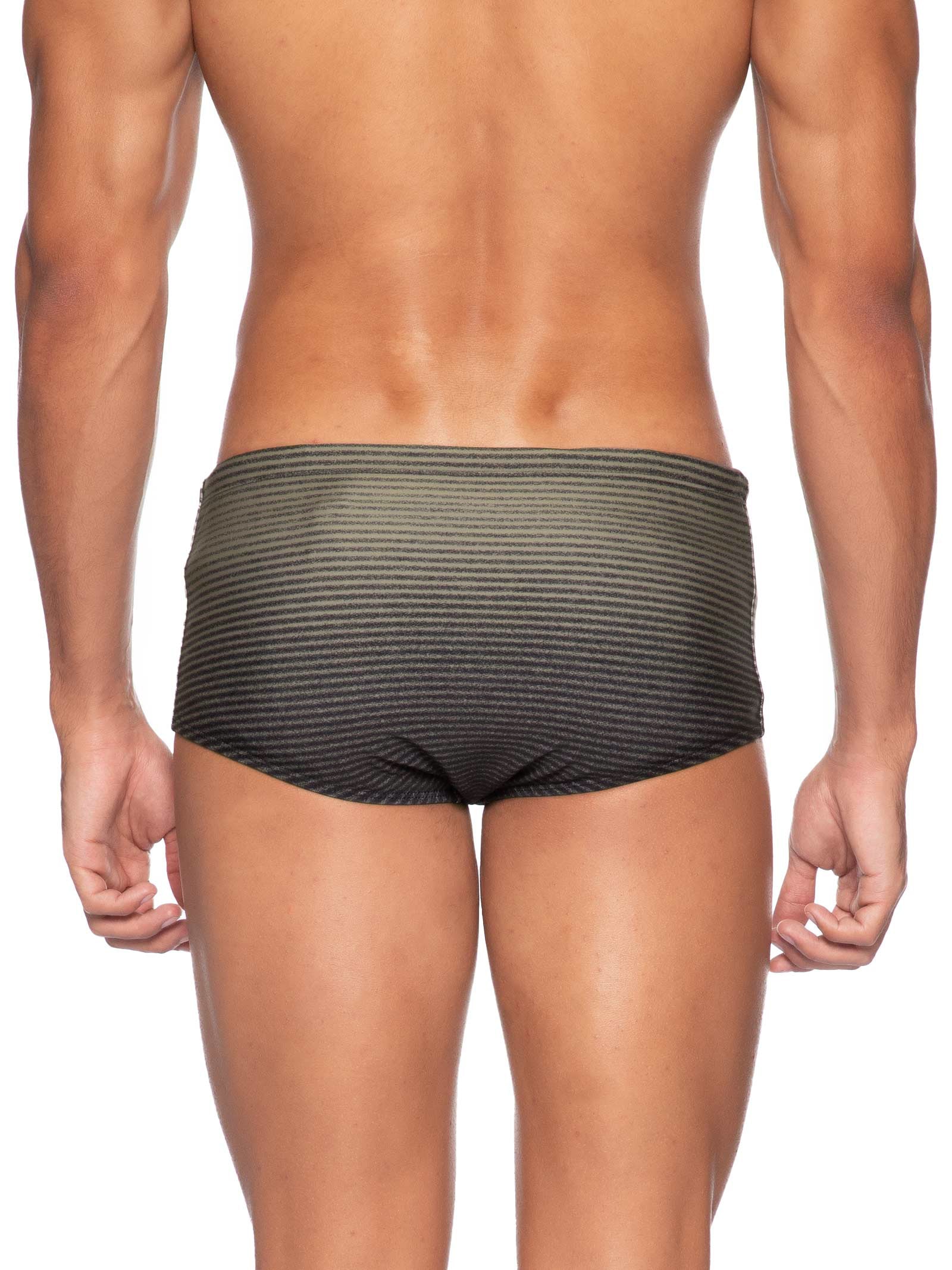 Sunga Masculina Slip New Grain Lines – Verde Osklen