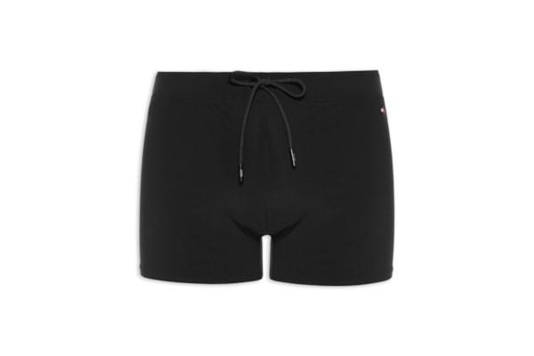 Sunga Masculina Trunk Com Logo - Preto