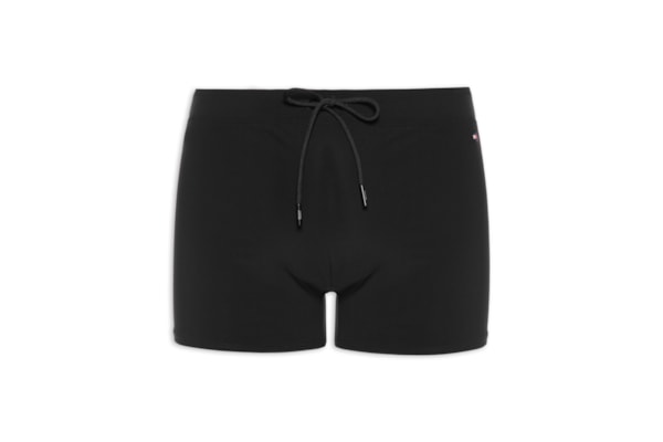 Sunga Masculina Trunk Com Logo - Preto