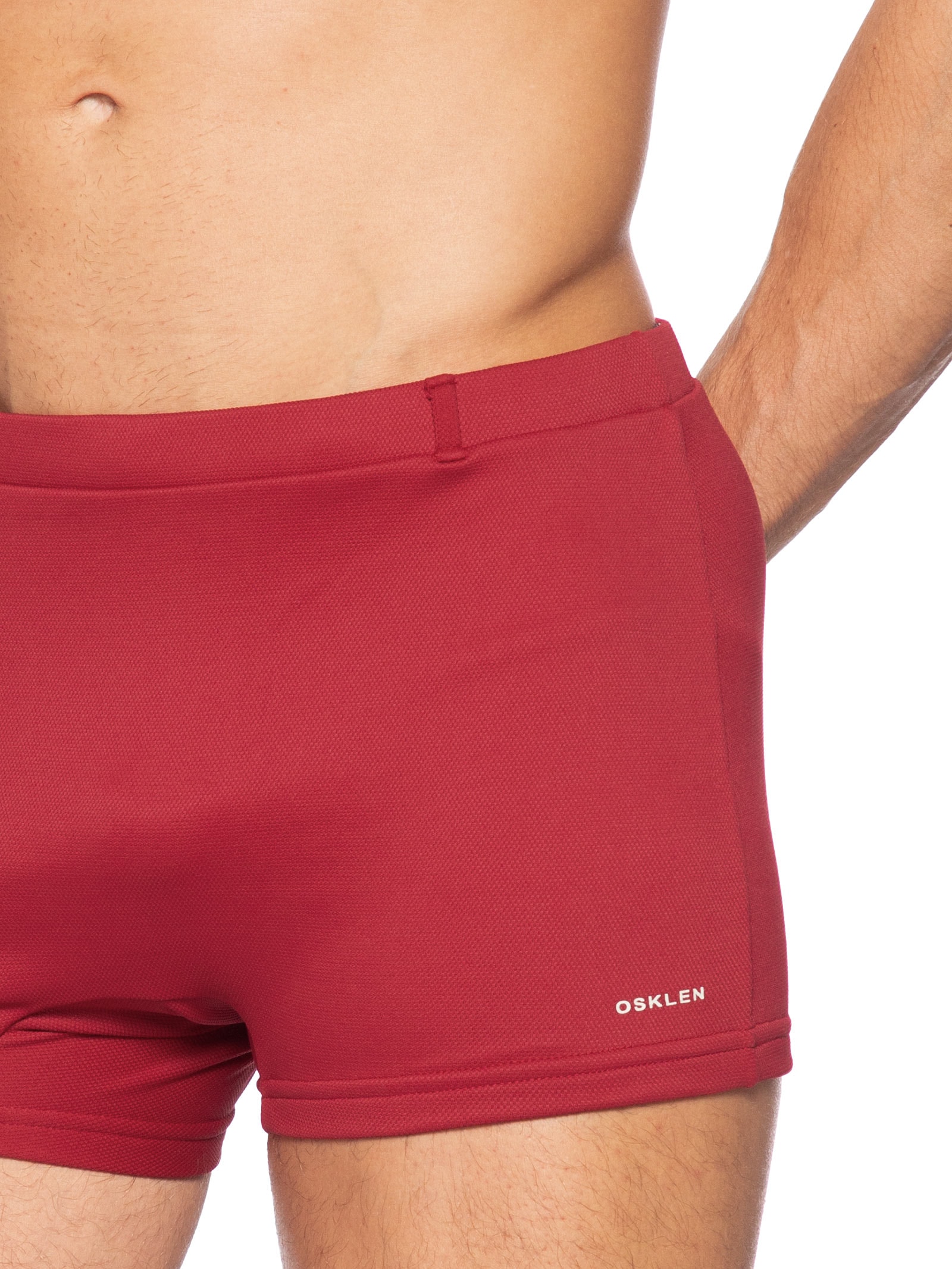 Sunga Masculina Vintage Texture Vermelho Osklen