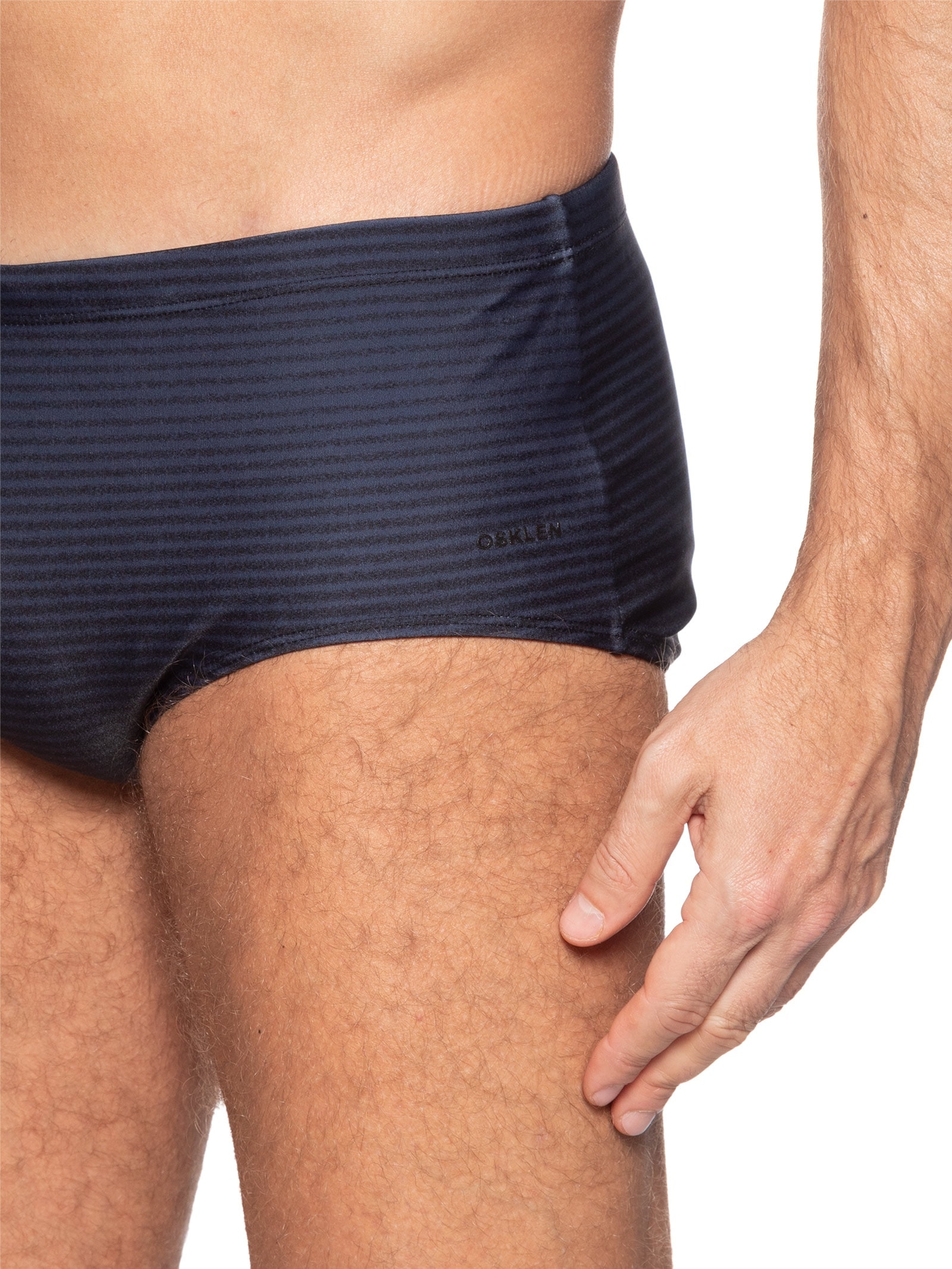 Sunga New Grain Lines Azul Osklen