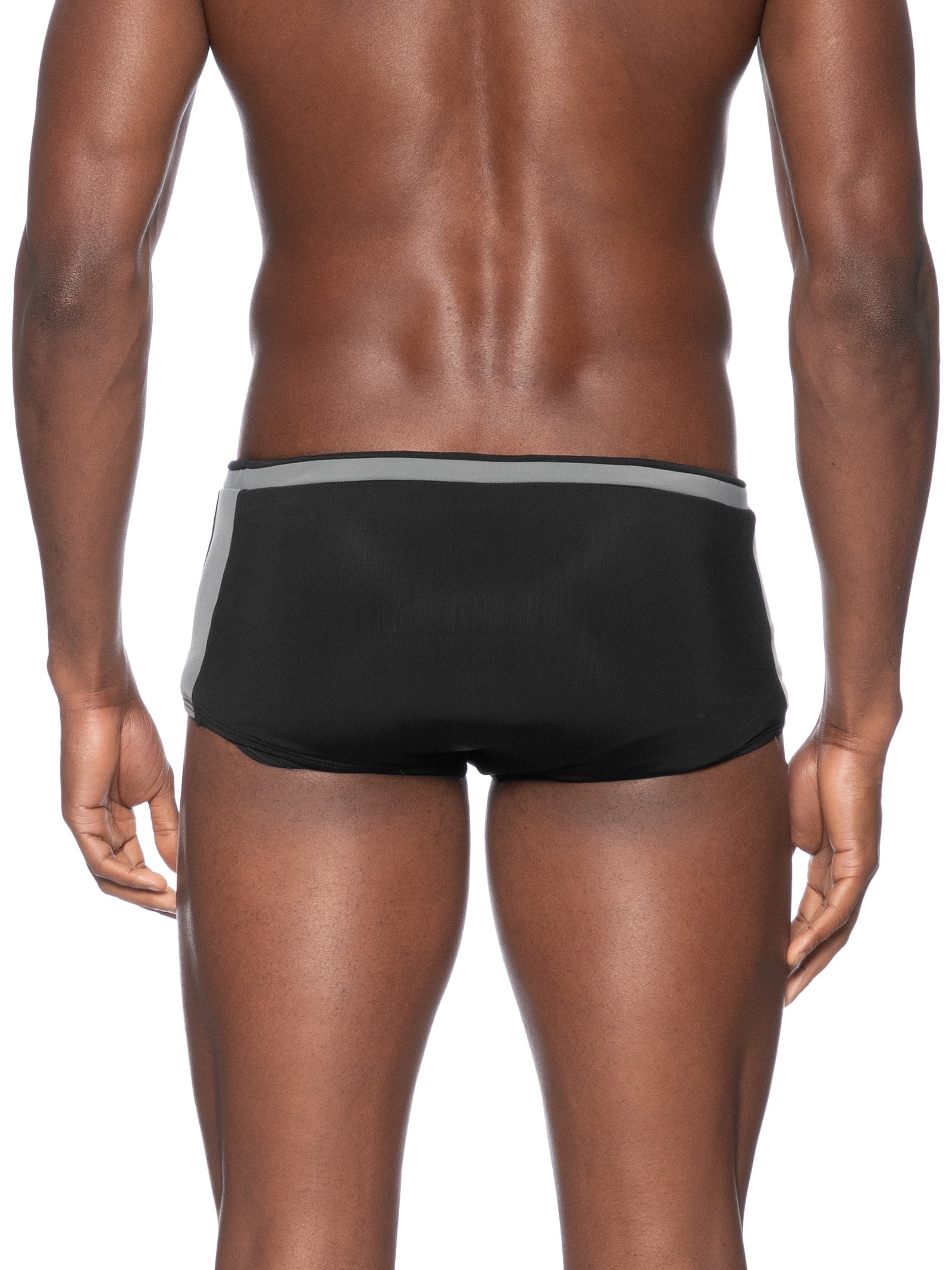 Sunga Recorte Superior E Lateral Cinza Reserva