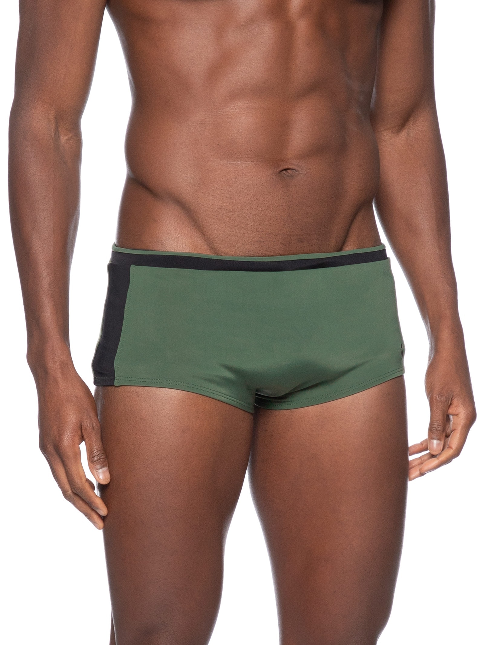 Sunga Recorte Superior E Lateral Verde Reserva