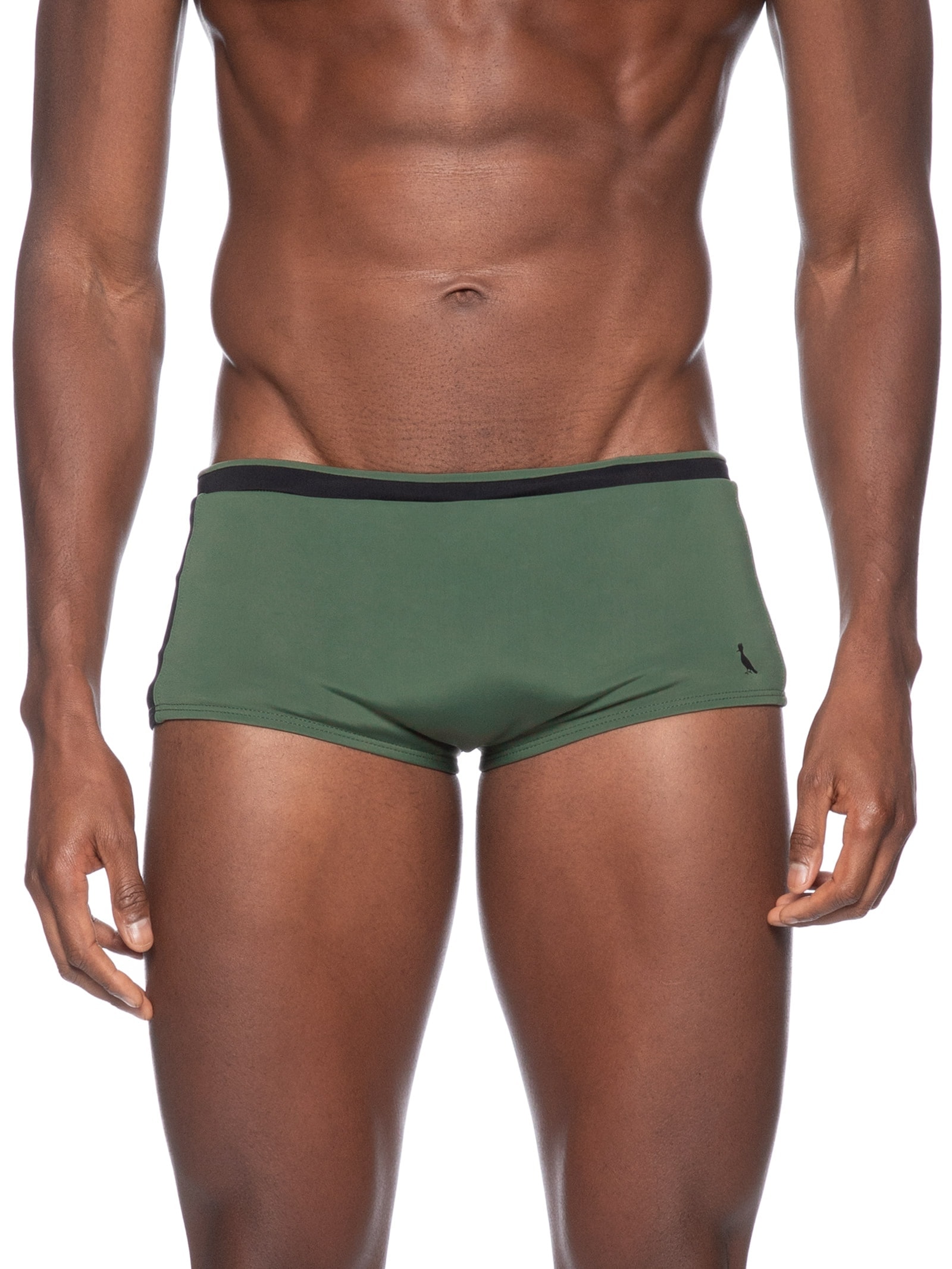 Sunga Recorte Superior E Lateral Verde Reserva