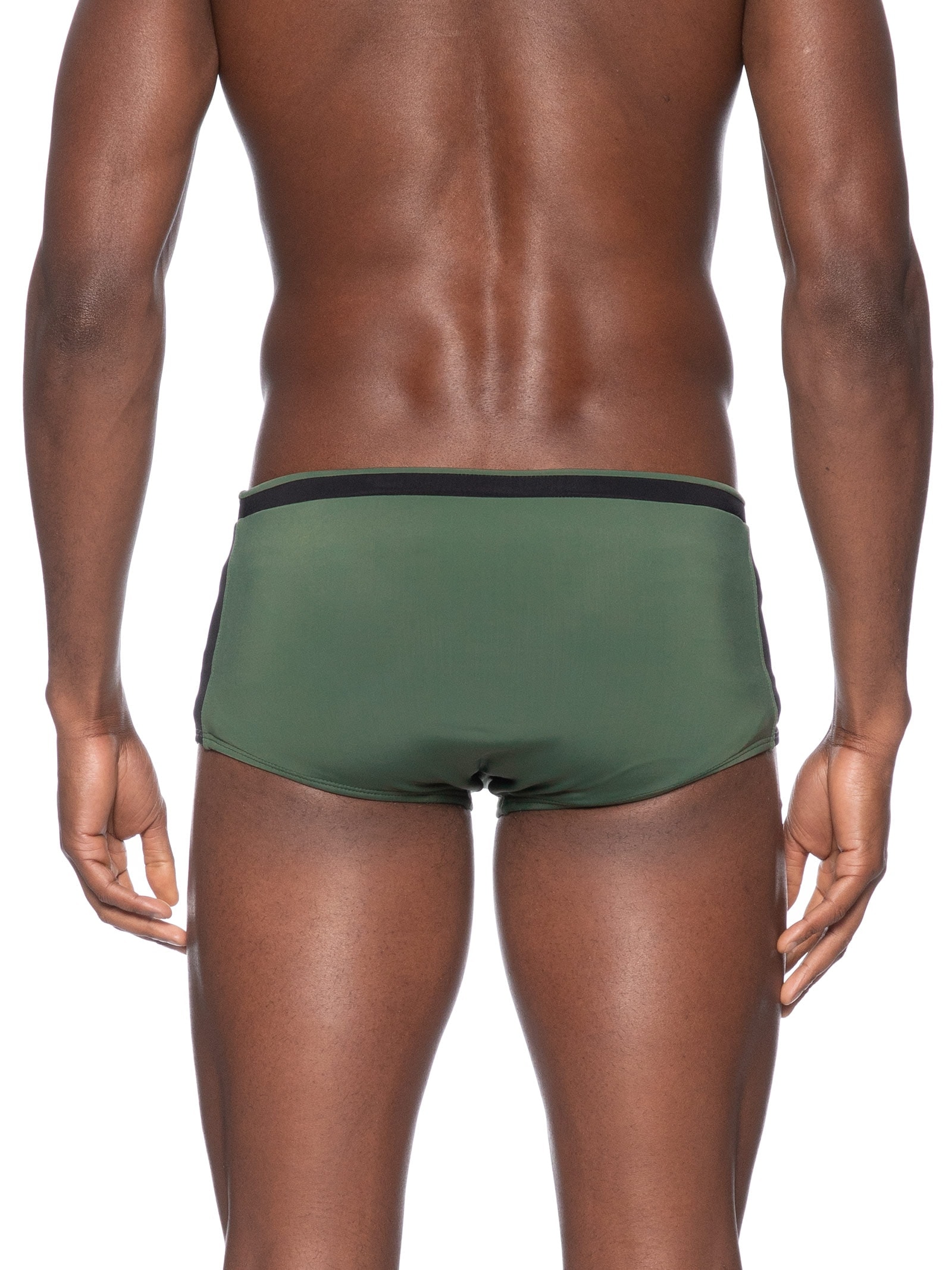 Sunga Recorte Superior E Lateral Verde Reserva