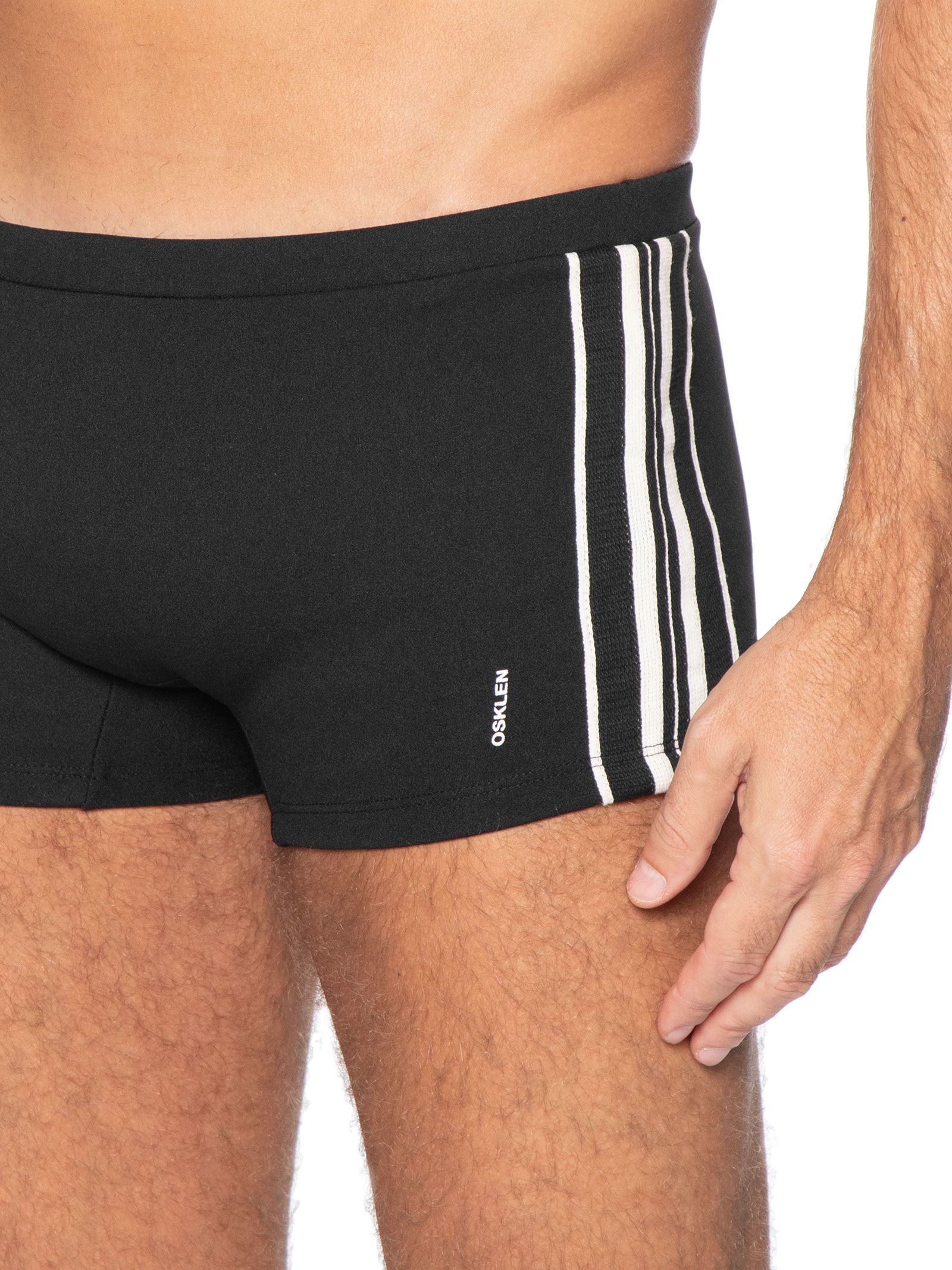 Sunga Resort Fit Longboard Preto Osklen