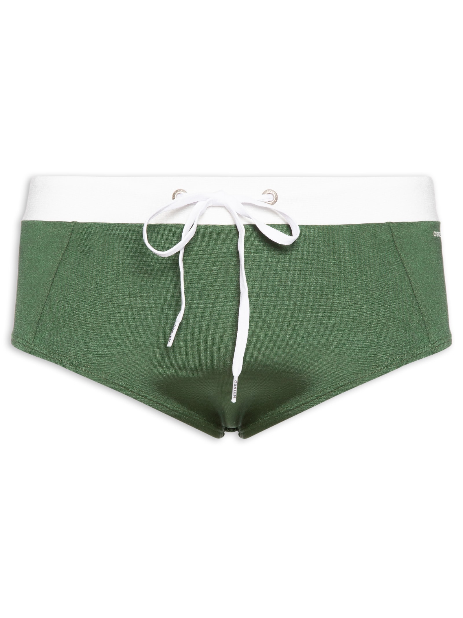 Sunga Retro Side Tape Verde Osklen