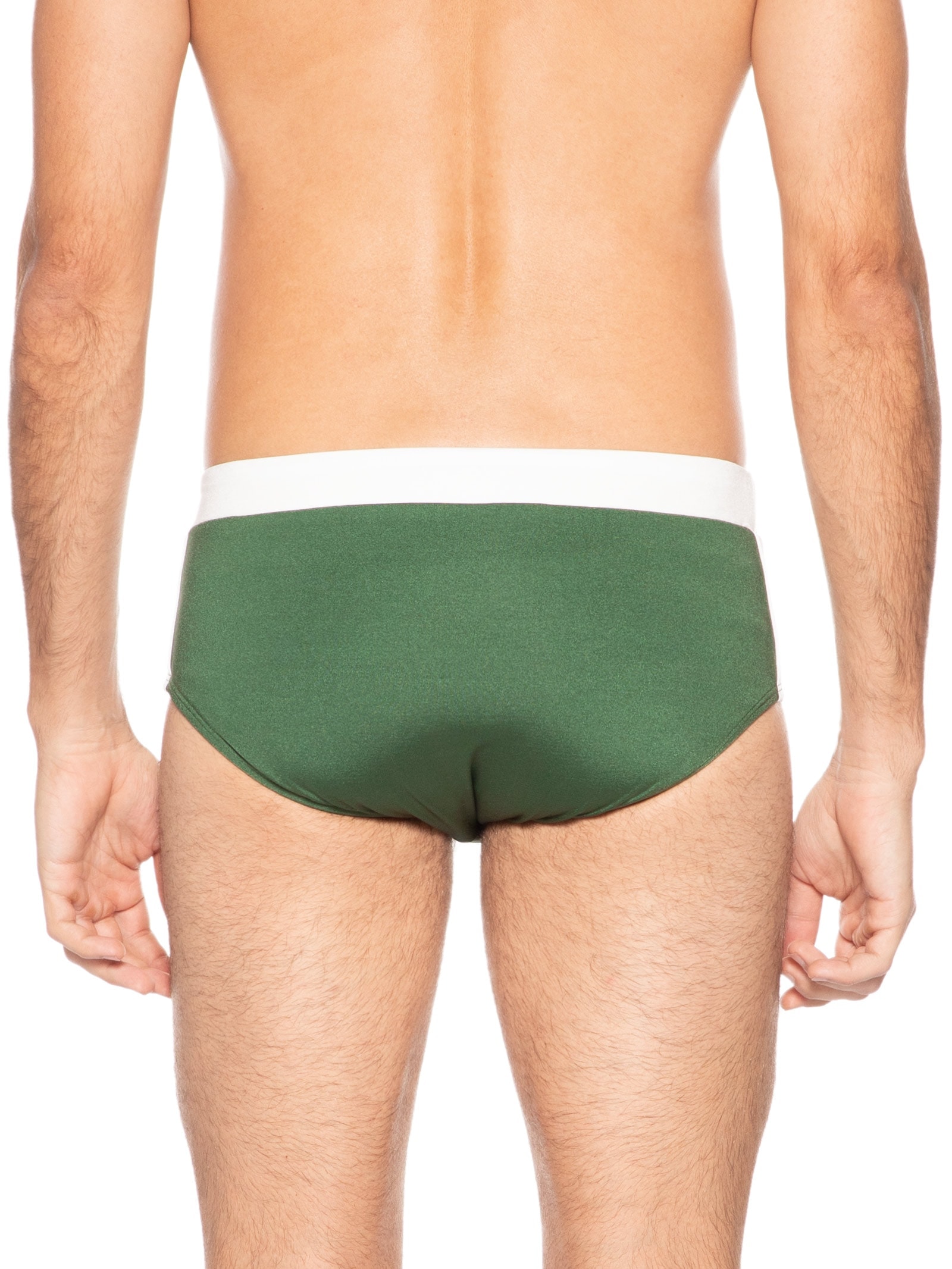 Sunga Retro Side Tape Verde Osklen