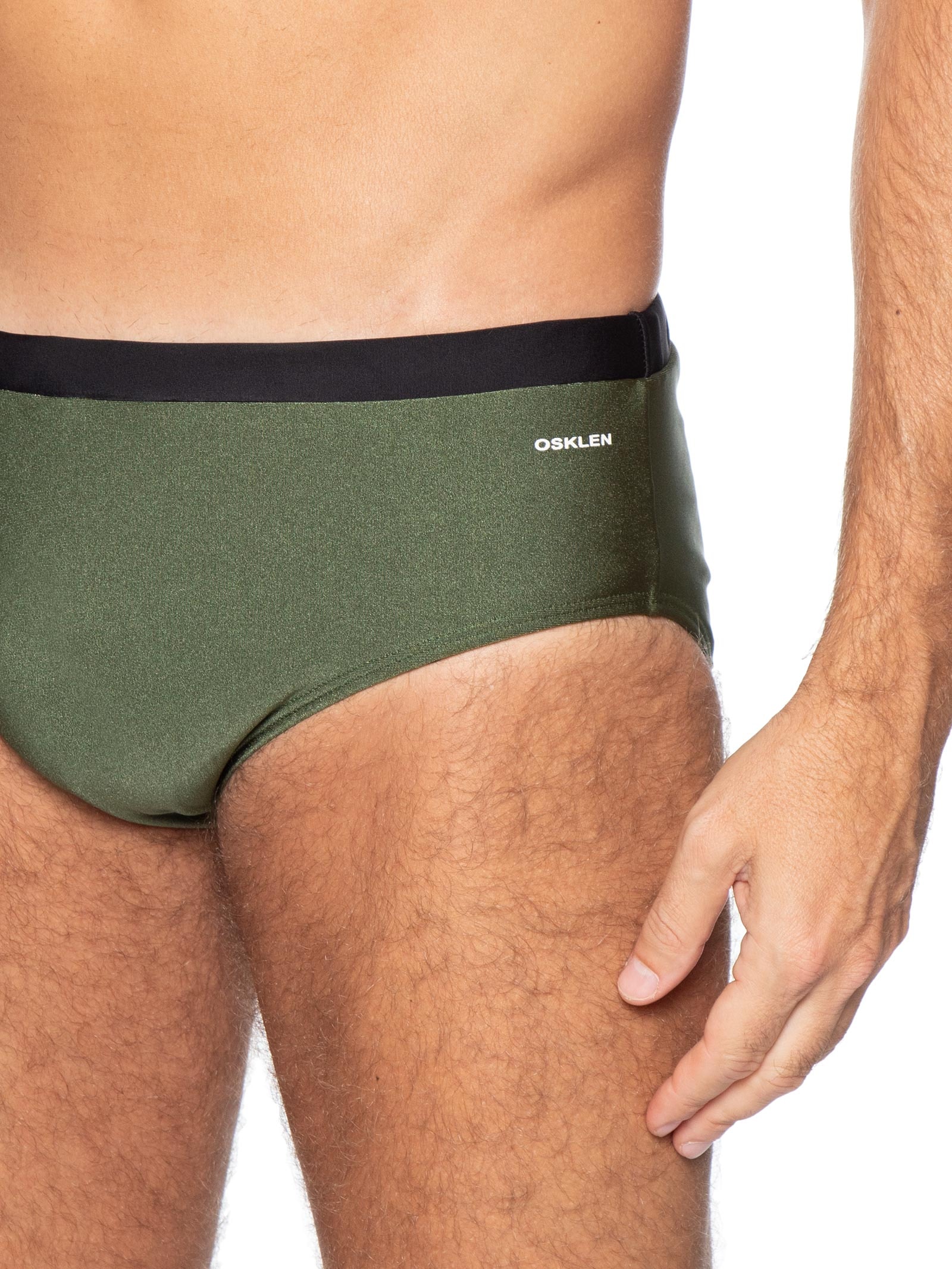 Sunga Slim Duo Verde Osklen