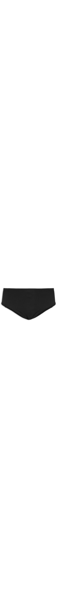 Sunga Slim Oblique - Preto