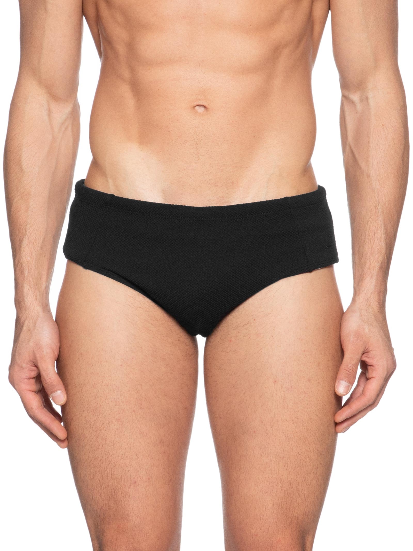 Sunga Slim Oblique Preto Osklen