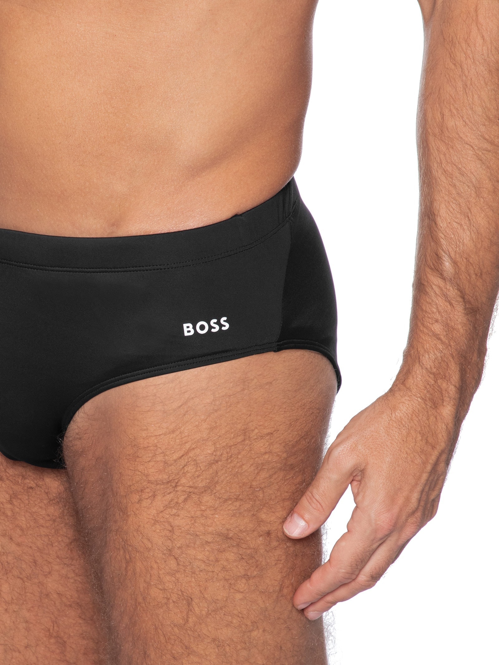 Sunga Slip Brief Jonh  Preto Boss