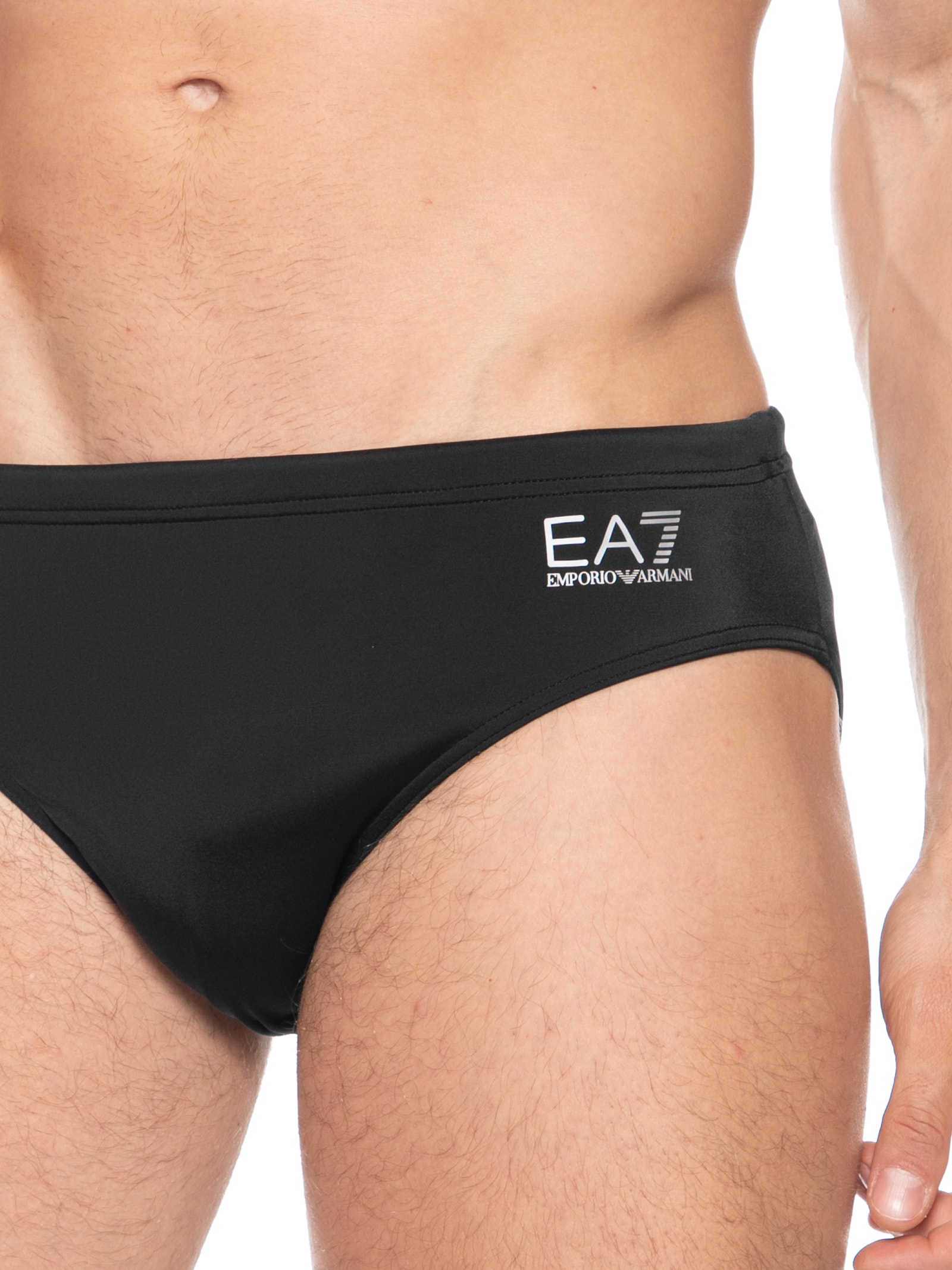 Sunga Slip Preto Ea7 Emporio Armani