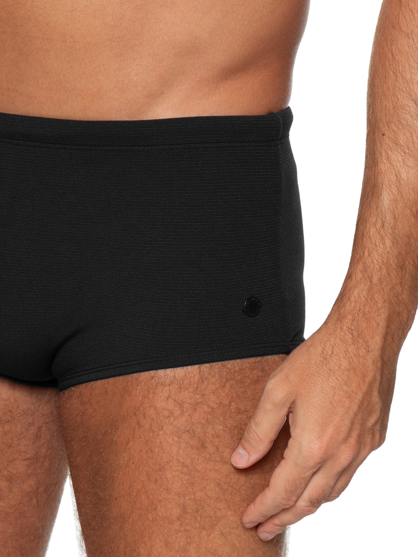 Sunga Textura Bouclé Preto Sergio K