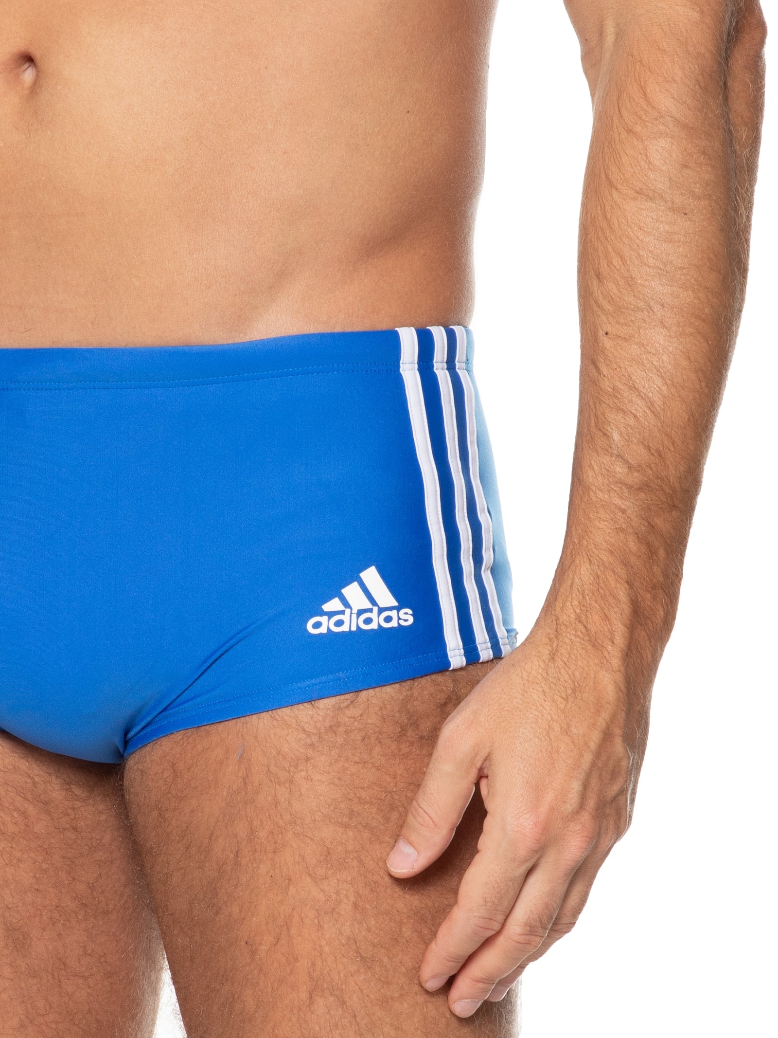 Sunga Três Listras Azul Adidas