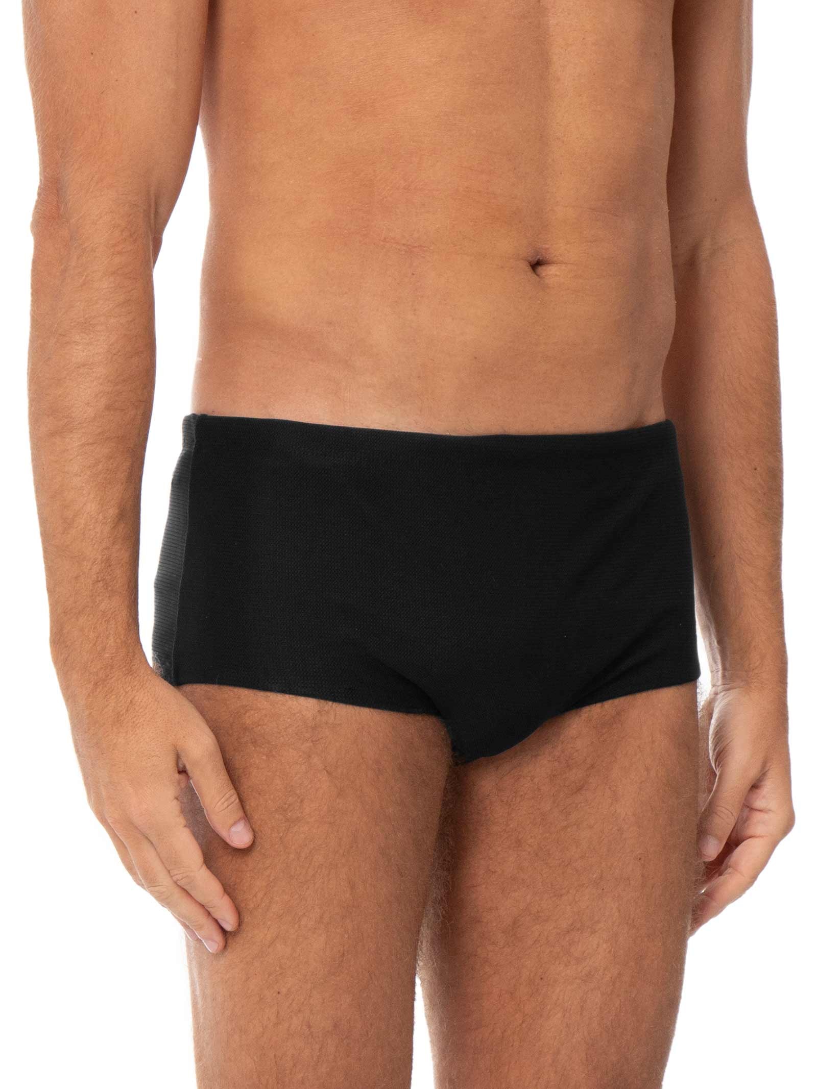 Sunga Wide Piquet Preto Foxton