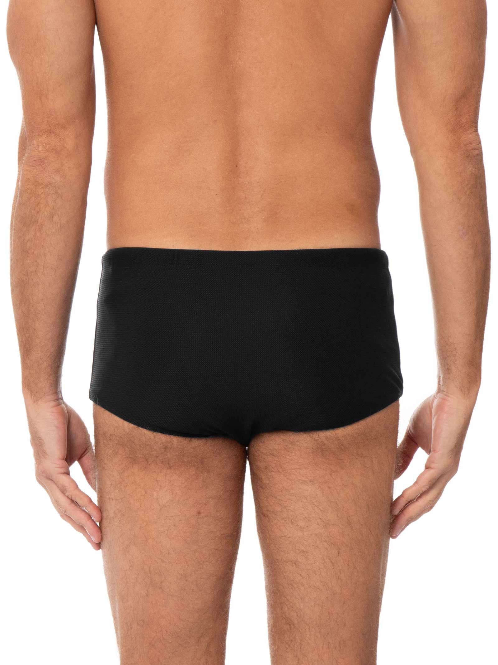 Sunga Wide Piquet Preto Foxton